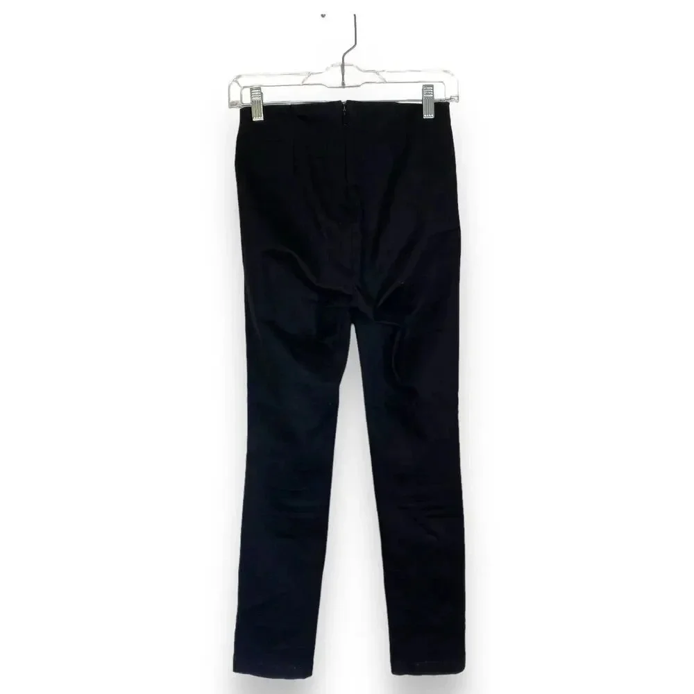 RAG & BONE Nina High-Rise Pull On Slim Fit Black Jegging Pants Size 4